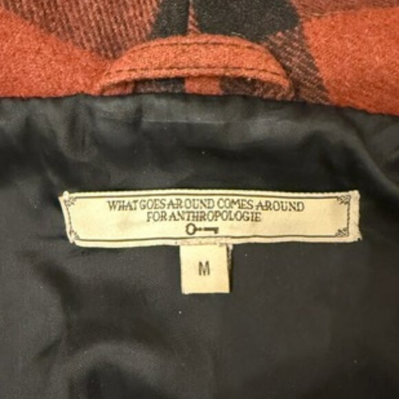 What Goes Around Comes Around for Anthropologie, Structured Plaid Jacket in M - Picture 12 of 16